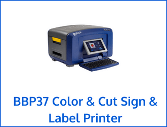 BBP37 Color & Cut Sign & Label Printer