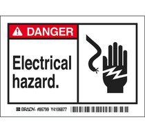 BRADY Electrical Labels