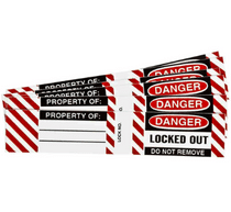 BRADY Lockout Tagout Labels & Signs