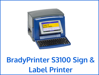 BradyPrinter S3100 Sign & Label Printer
