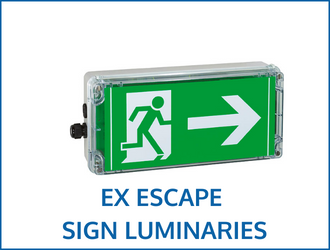 EX ESCAPE SIGN LUMINARIES