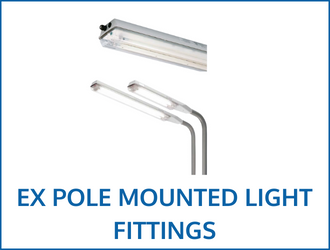 EX POLE MOUNTED LIGHT FITTINGS