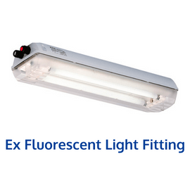 Ex Fluorescent Light Fitting