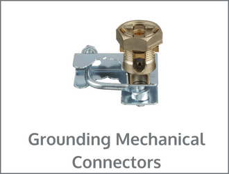 Grounding mechanical connectors