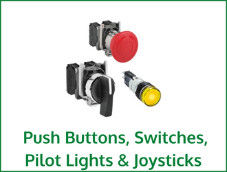 Push Buttons, Switches, Pilot Lights & Joysticks
