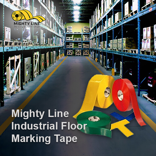 Mighty Line Industrial Floor Marking Tape