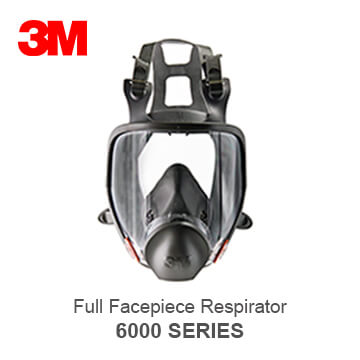 3M Full Facepiece Respirator 6000 Series
