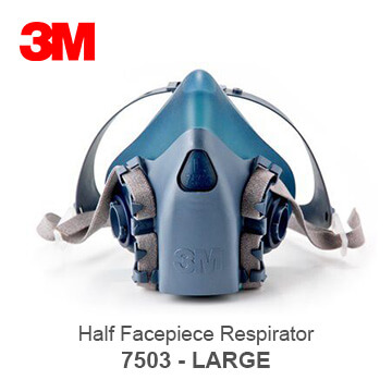 3M half facepiece respirator 7503