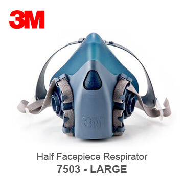 3M half facepiece respirator 7503