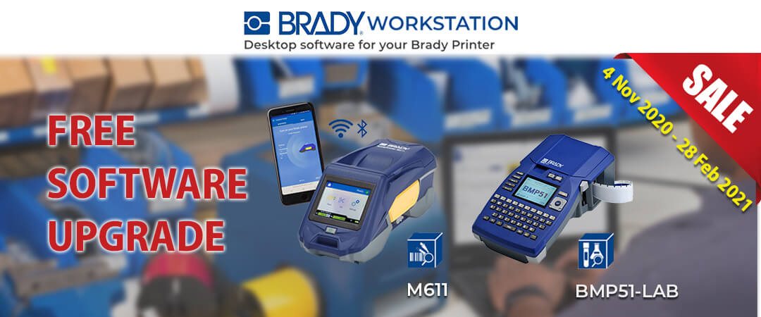 Brady Workstation Free Software Upgrade