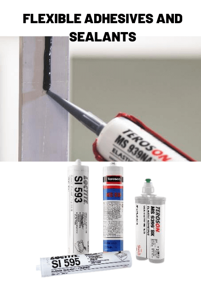 Flexible adhesives and sealants