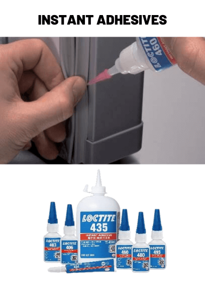 Instant adhesives