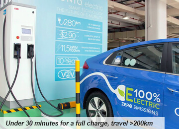 ABB EV Charger - ComfortDelgro