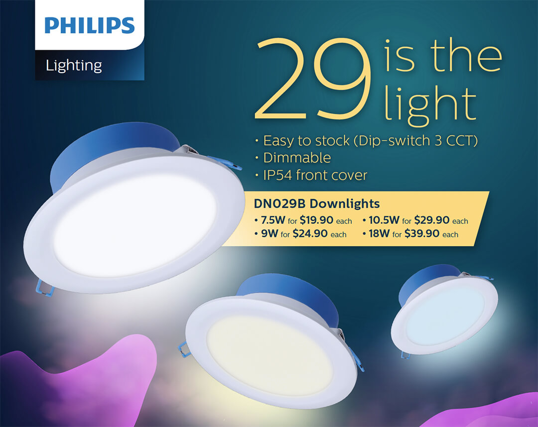 Philips Downlight DN029B Banner