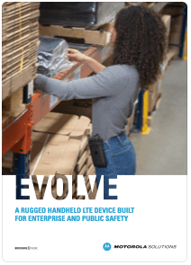 Motorola Solutions Evolve Brochure