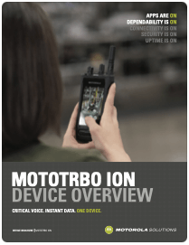 Motorola Mototrbo Ion Brochure