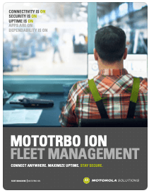 Motorola Mototrbo Ion Fleet management