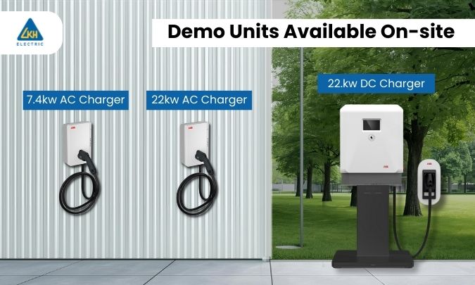 Ev Charging station Demo Units Available On-site