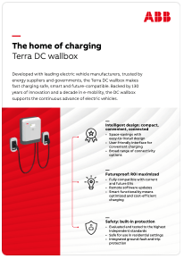 ABB Terra DC Wallbox Technical Leaflet