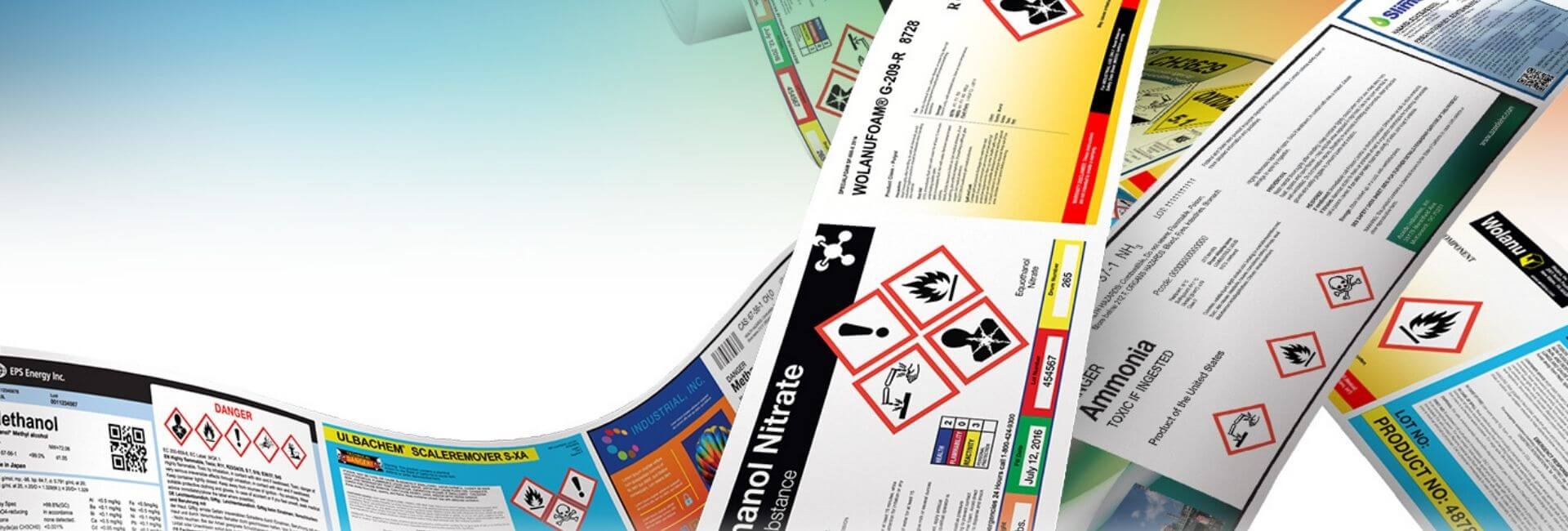 Chemical resistant labels
