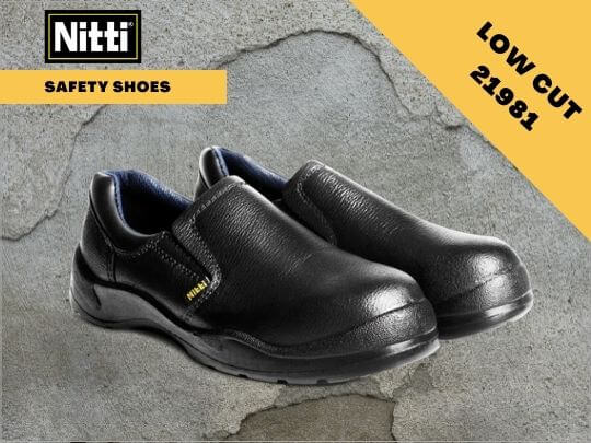 Nitti Safety Shoes - Low Cut 21981