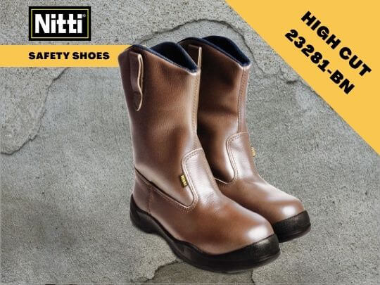 Nitti Safety Shoes - High Cut 23281-BN