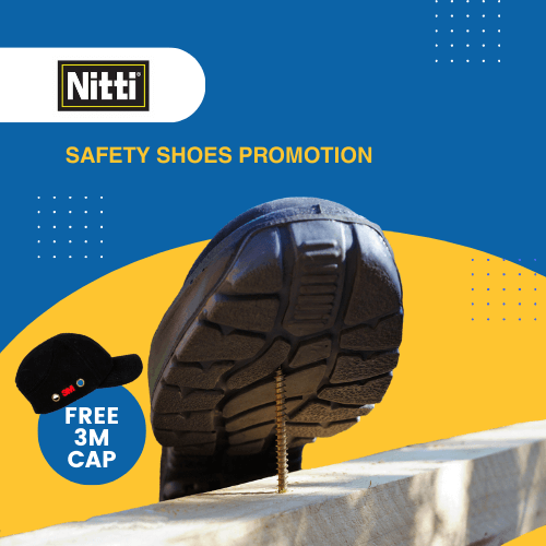Nitti safety shoes promo