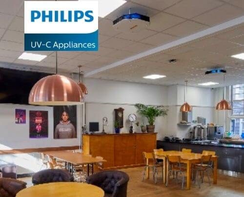 Philips UVC used in classroom