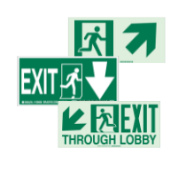 exit signages