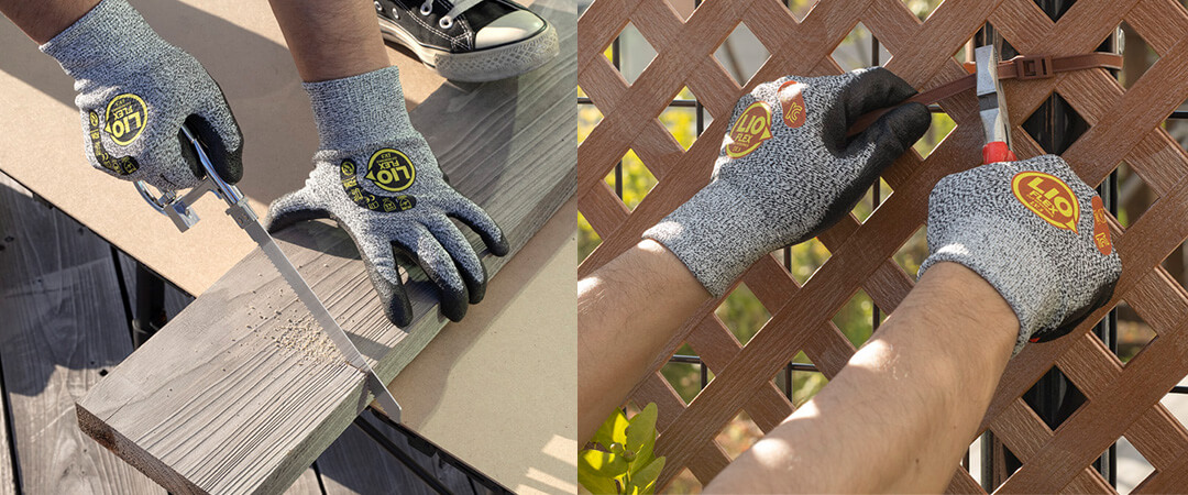 Cut resistance glove