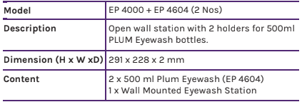 EP4000+EP4604_SPECS