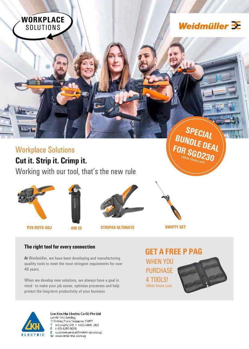 Weidmuller tools promotion
