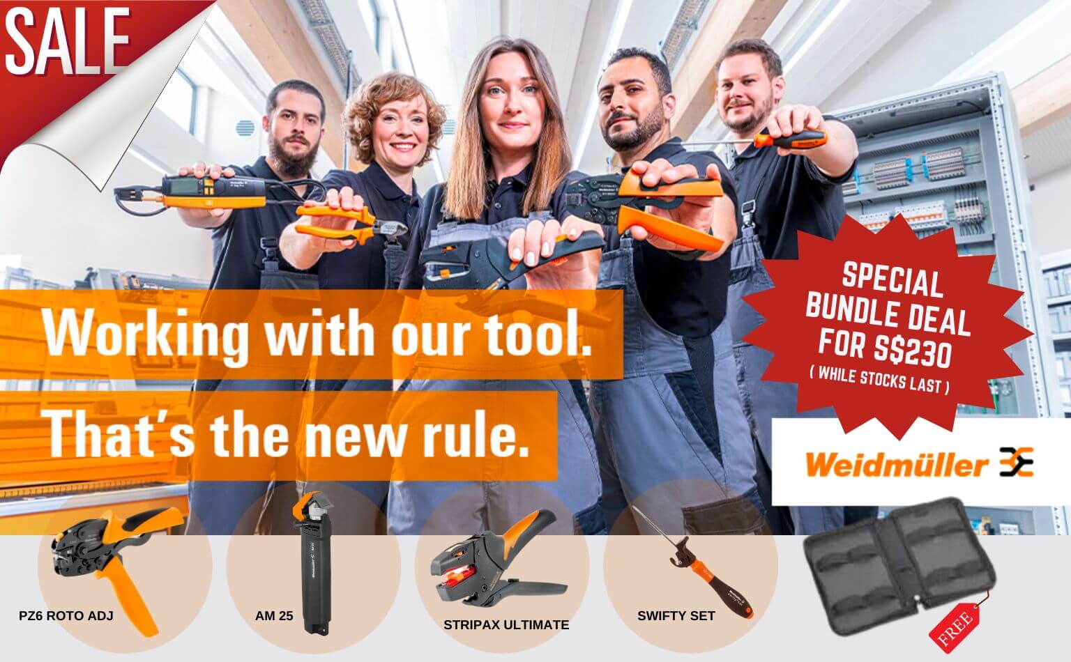Weidmuller tool promotion