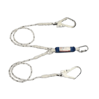 Twin Leg Shock Absorbing Rope Lanyard 1390398