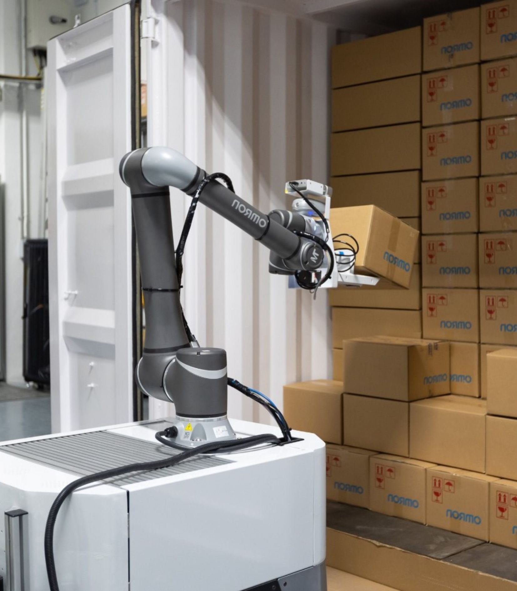 Omron automation for logistics