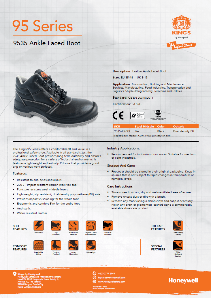 King's by honeywell kgeo02 on sale