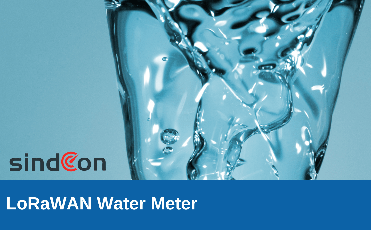 Sindcon Lorawan Water Meter