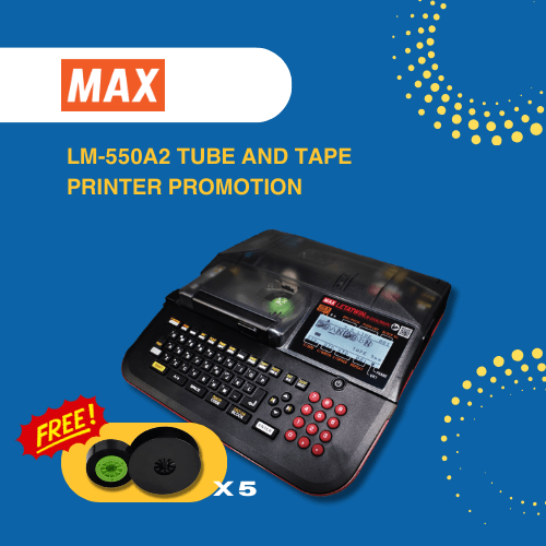 LM-550A2 TUBE AND TAPE PRINTERS PROMOTION (2)