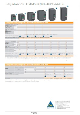 Schneider Electric Easy Altivar 310 brochure