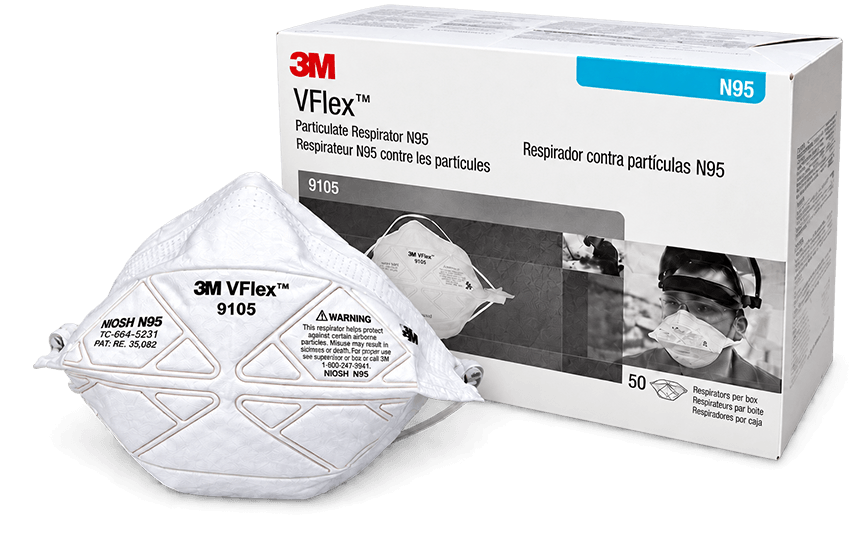 3M VFlex 9105 N95 Respirator