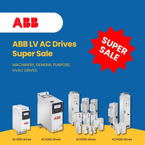 ABB LV AC Drives Super Sale