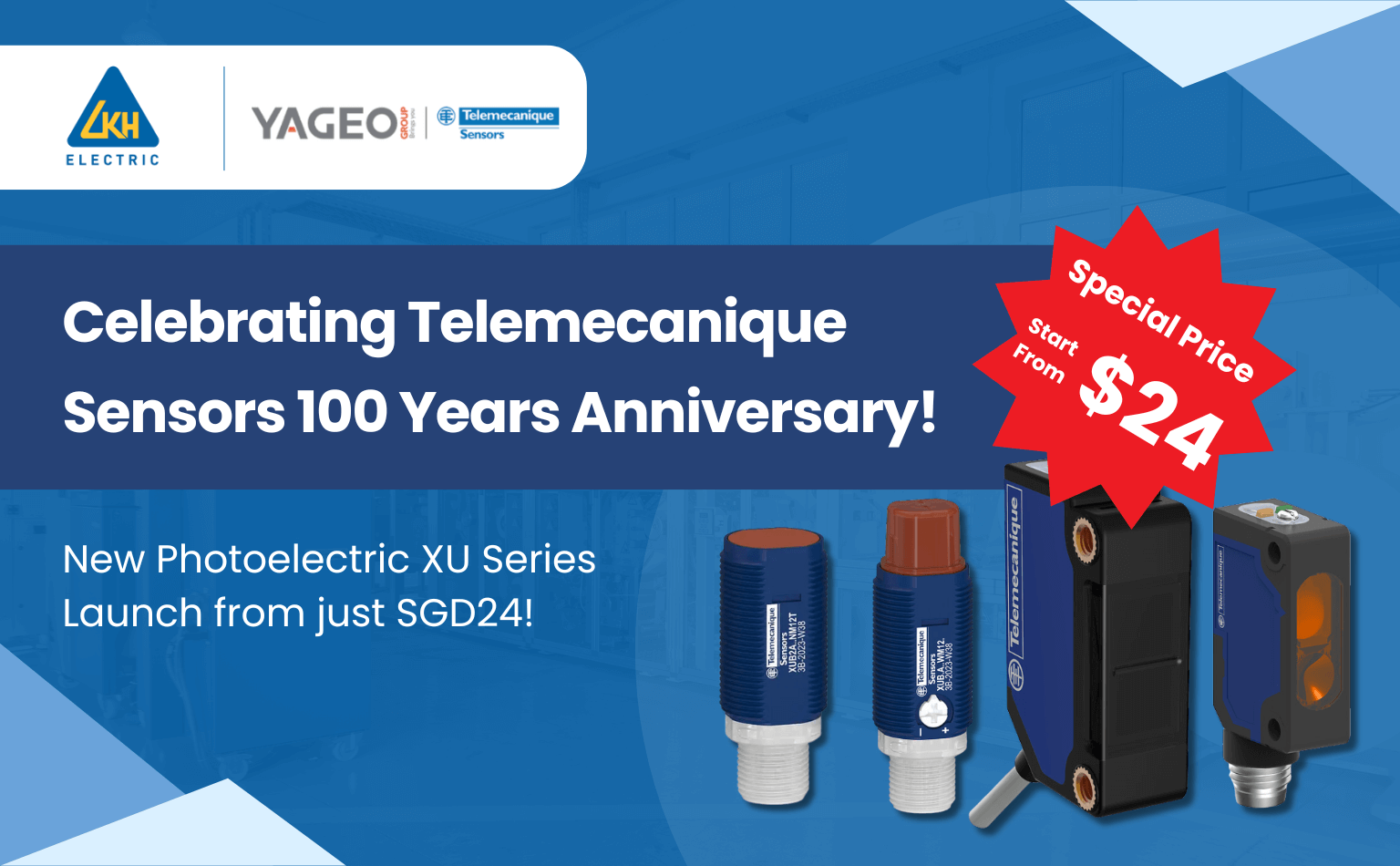 New Photoelectric XU Series Launch from just SGD24-banner