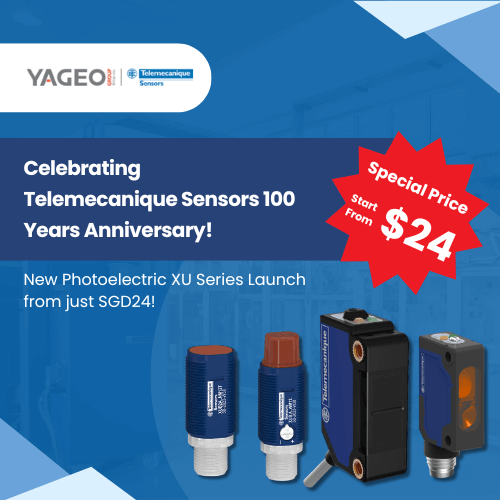 Telemecanique Sensors Photoelectric XU Series from just $24!