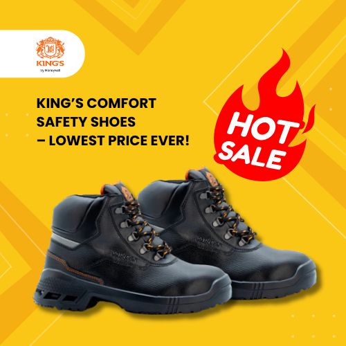 King’s Comfort Safety Shoes – Lowest Price Ever!-1