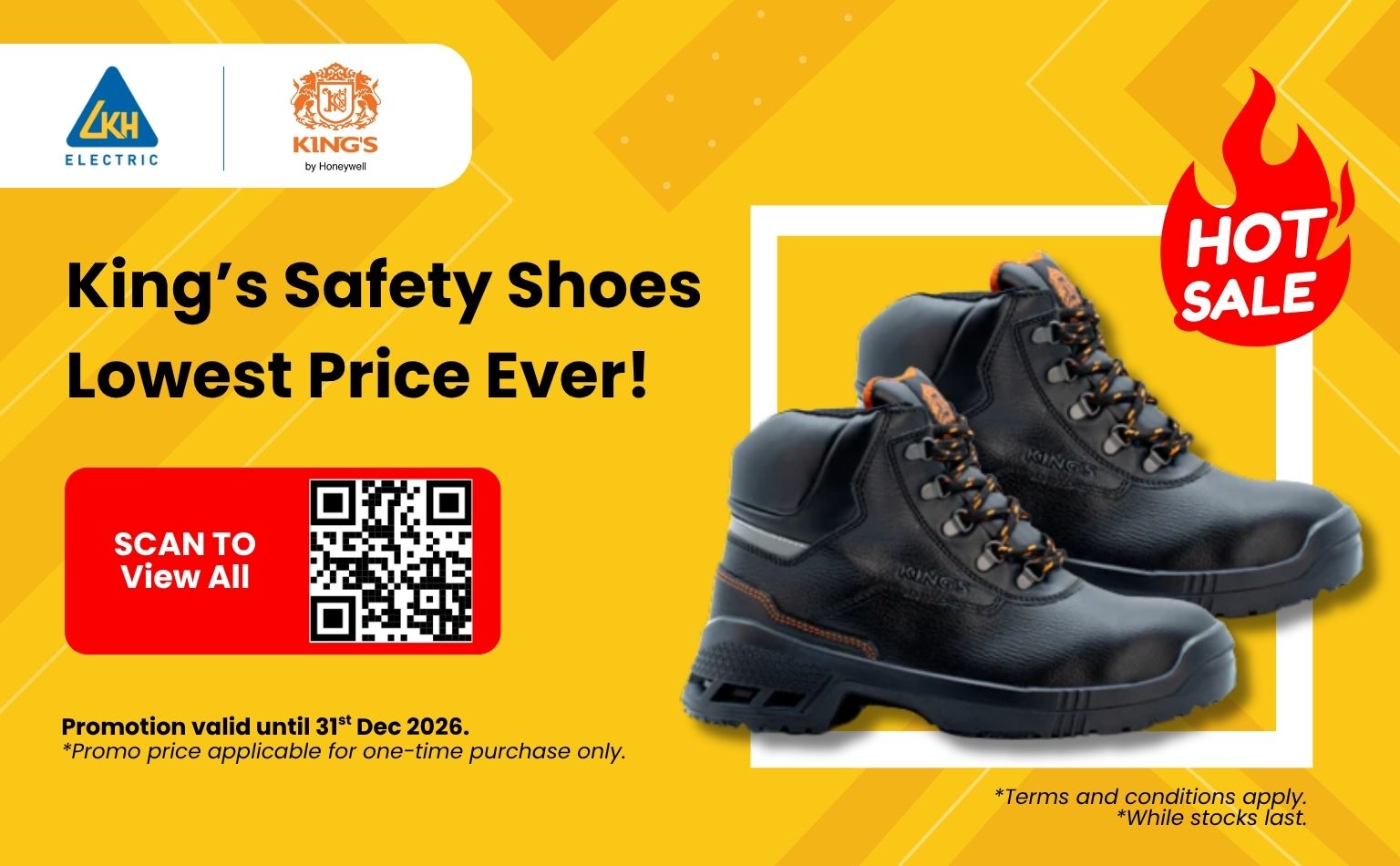 King’s Safety Shoes up to 30 percentage off-1