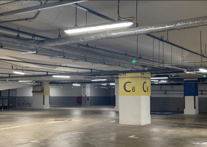 Basement Car Park Smart Lighting