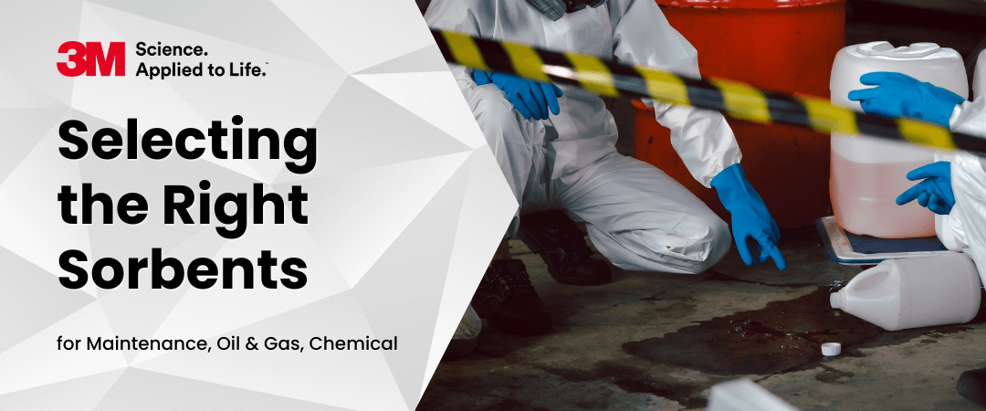 Selecting the right 3M sorbents banner