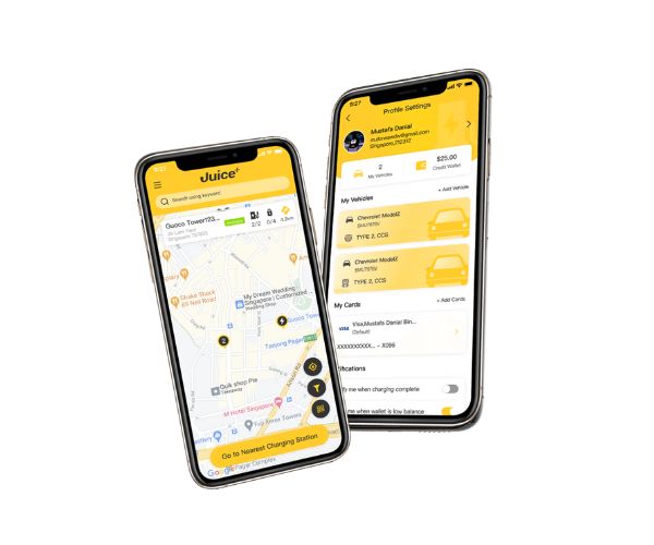 EV Mobility - Juice plus mobile app