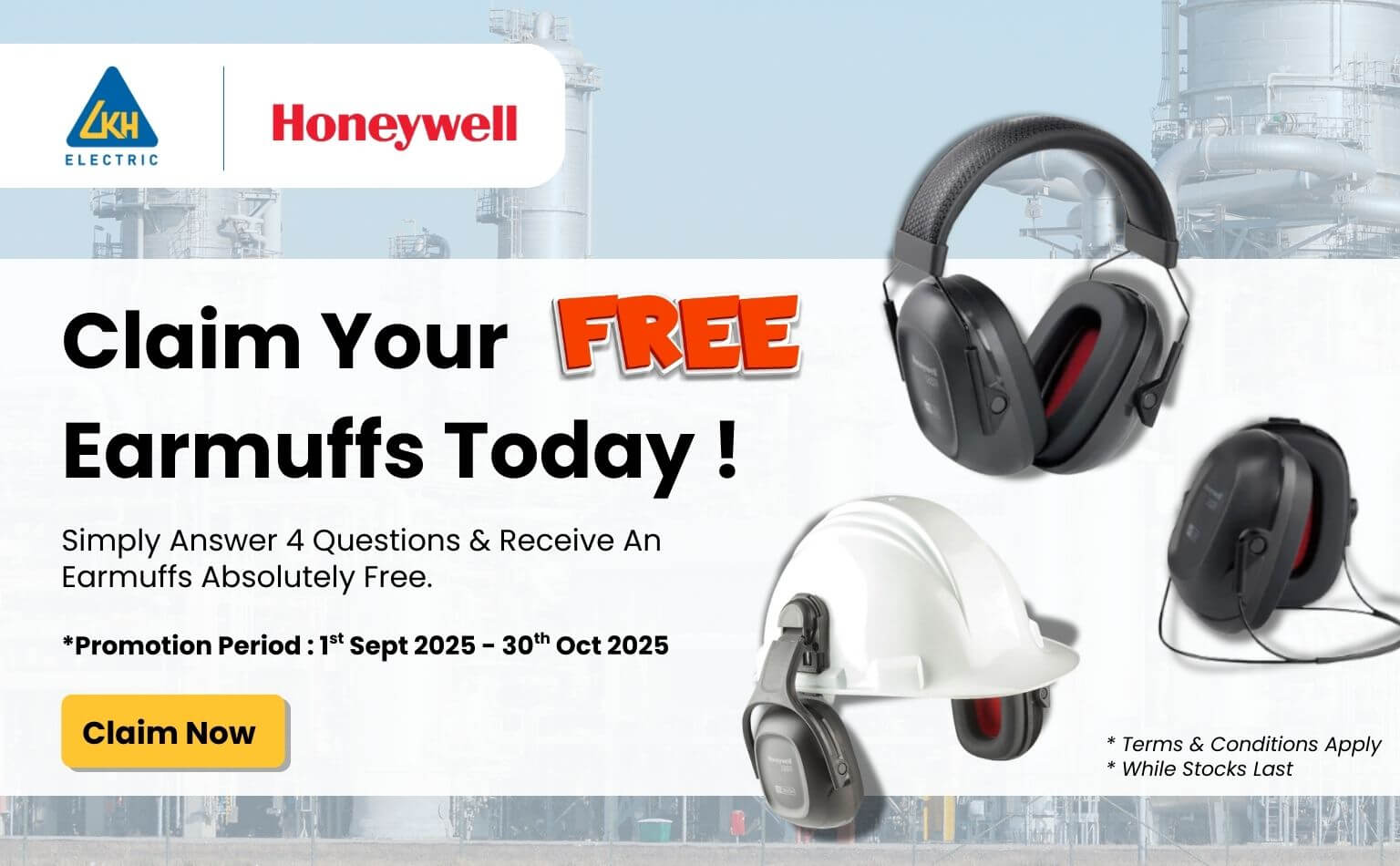 Claim Your Free Earmuff Today banner-77