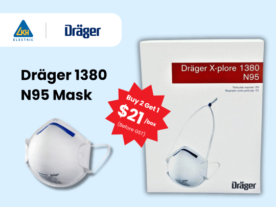 Drager 1380 N95 Mask Promotion